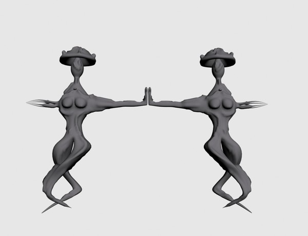 maya abstract woman - Abstract woman by matper